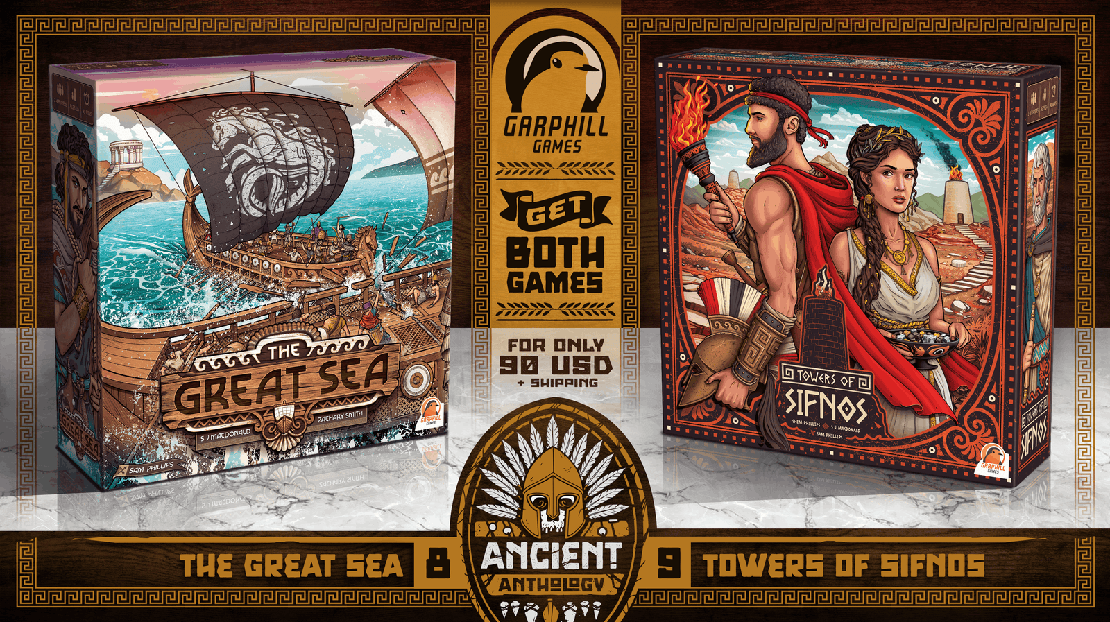 The Great Sea & Towers of Sifnos game artwork