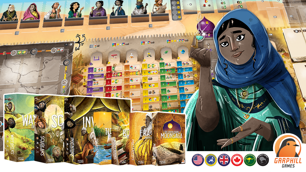 Scholars Play Mat & South Tigris Reprints game artwork